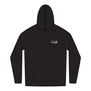 New Era Brand Embroidered Tri-Blend Hoodie