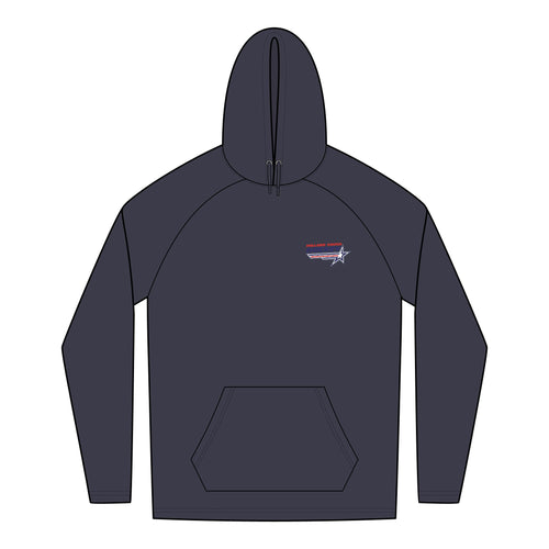 New Era Brand Embroidered Tri-Blend Hoodie