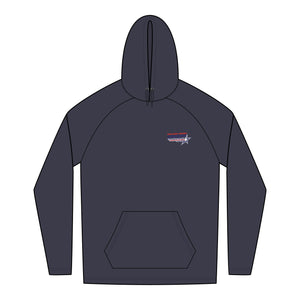 New Era Brand Embroidered Tri-Blend Hoodie