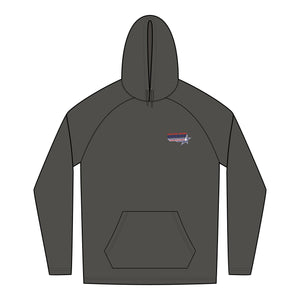New Era Brand Embroidered Tri-Blend Hoodie