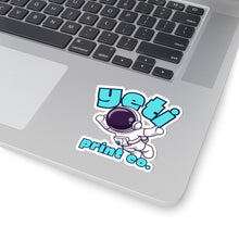 Load image into Gallery viewer, Spaceman Yeti Print Co. Sticker