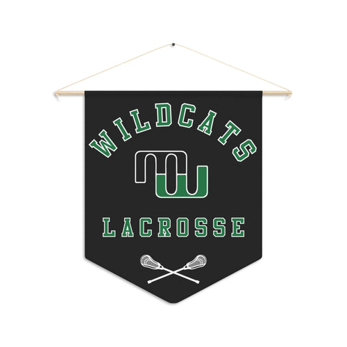 Team Lacrosse Pennant Banner