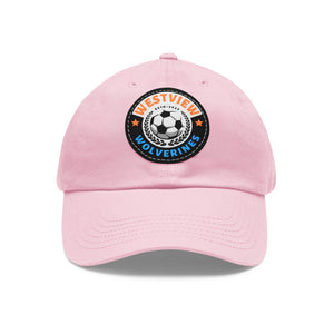 Dad Hat with Leather Patch