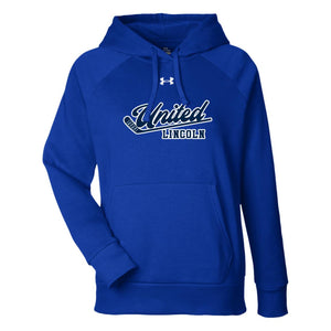 Under Armour Womens Rival Fleece Hoodie (Caps United)