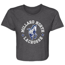 Load image into Gallery viewer, Ladies&#39; Flowy Cropped Tee