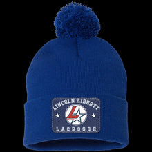Load image into Gallery viewer, Pom Pom Knit Cap - Team Patch