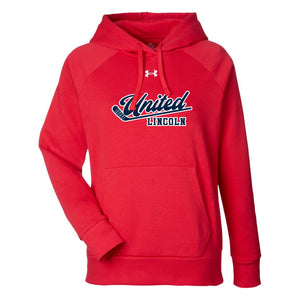 Under Armour Womens Rival Fleece Hoodie (Caps United)