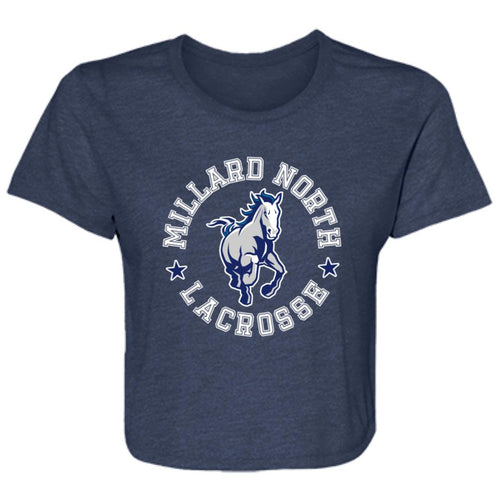 Ladies' Flowy Cropped Tee