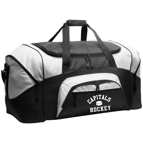 Capitals Hockey Colorblock Sport Duffel