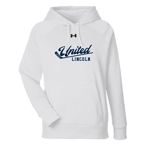 Under Armour Womens Rival Fleece Hoodie (Caps United)