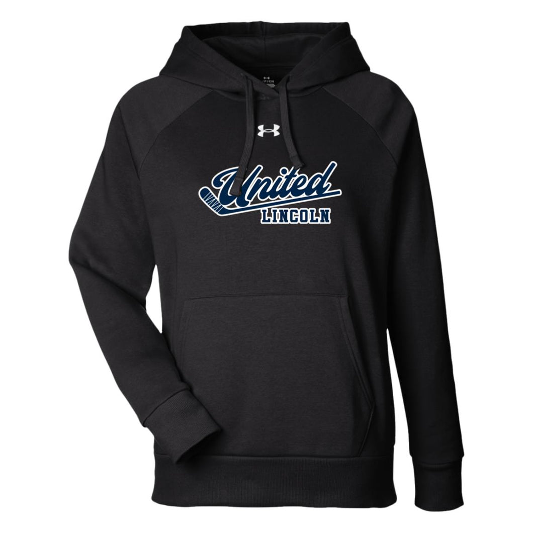 Under Armour Womens Rival Fleece Hoodie (Caps United)