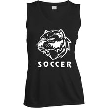Load image into Gallery viewer, Sports Tek Ladies&#39; Sleeveless V-Neck Performance Tee