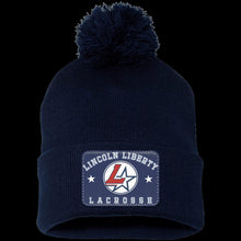 Load image into Gallery viewer, Pom Pom Knit Cap - Team Patch
