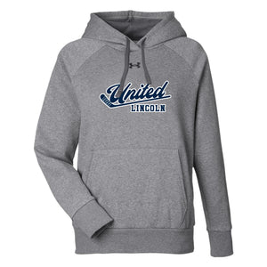 Under Armour Womens Rival Fleece Hoodie (Caps United)