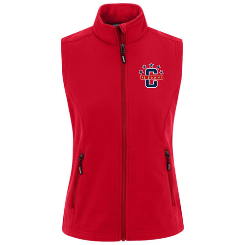 Core 365 Womens Two-Layer Soft Shell Vest (Caps United)