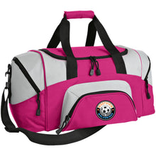 Load image into Gallery viewer, Team Logo Colorblock Sport Duffel