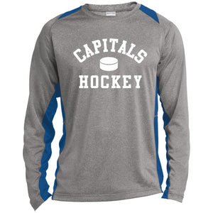 Colorblock Long Sleeve Performance Tee