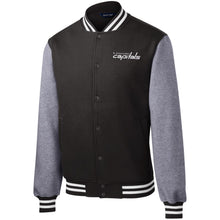 Load image into Gallery viewer, Sports Tek Fleece Letterman Jacket