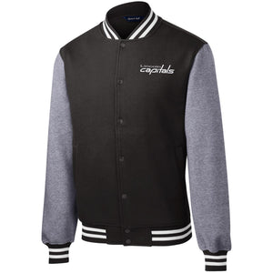 Sports Tek Fleece Letterman Jacket