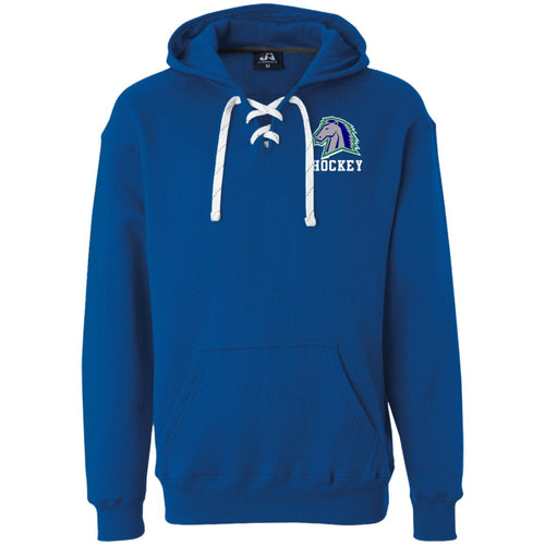 Team Logo Heavyweight Hockey Lace Hoodie