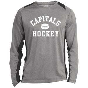 Colorblock Long Sleeve Performance Tee