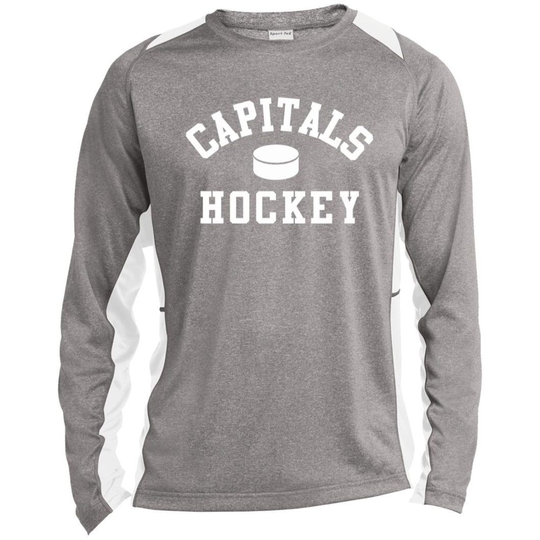 Colorblock Long Sleeve Performance Tee