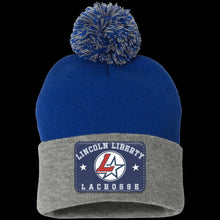 Load image into Gallery viewer, Pom Pom Knit Cap - Team Patch