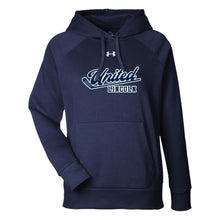 Load image into Gallery viewer, Under Armour Womens Rival Fleece Hoodie (Caps United)
