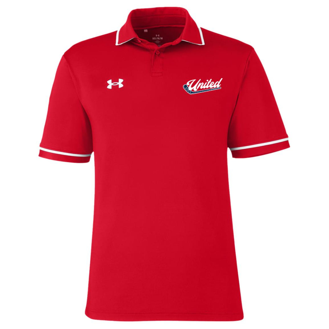 Under Armour Mens Tipped Team Polo (Caps United)