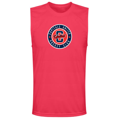 Team 365 Mens Zone Performance Muscle Tee (Caps United)