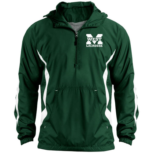 Sports Tek Colorblock Raglan Anorak Jacket