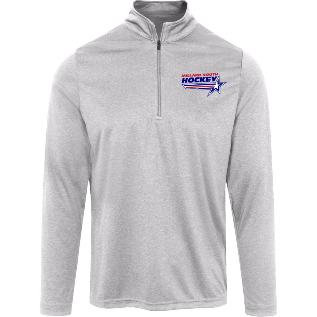 Team 365 Mens Heather Quarter Zip