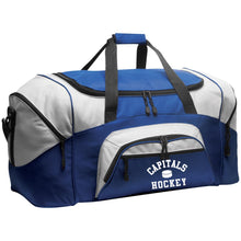 Load image into Gallery viewer, Capitals Hockey Colorblock Sport Duffel