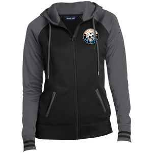 Sports Tek Ladies' Sport-Wick® Full-Zip Hoodie