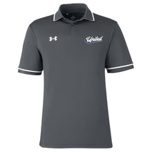Load image into Gallery viewer, Under Armour Mens Tipped Team Polo (Caps United)