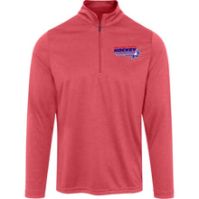 Load image into Gallery viewer, Team 365 Mens Heather Quarter Zip