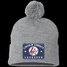 Load image into Gallery viewer, Pom Pom Knit Cap - Team Patch