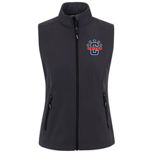 Load image into Gallery viewer, Core 365 Womens Two-Layer Soft Shell Vest (Caps United)