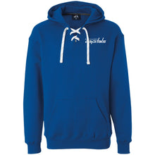 Load image into Gallery viewer, Capitals Heavyweight Hockey Lace Hoodie