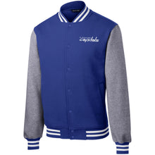 Load image into Gallery viewer, Sports Tek Fleece Letterman Jacket