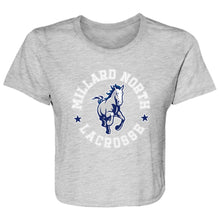 Load image into Gallery viewer, Ladies&#39; Flowy Cropped Tee