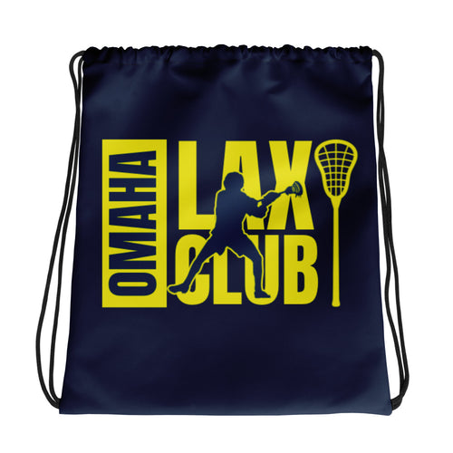Team Logo Lacrosse Drawstring Bag