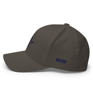 Embroidered Flexfit Brand Structured Twill Cap
