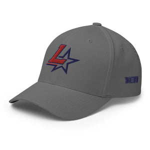 Embroidered Flexfit Brand Structured Twill Cap