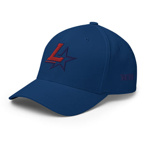 Embroidered Flexfit Brand Structured Twill Cap