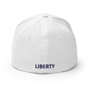 Embroidered Flexfit Brand Structured Twill Cap