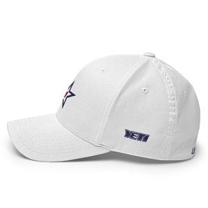 Embroidered Flexfit Brand Structured Twill Cap