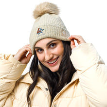 Load image into Gallery viewer, Columbia Brand Embroidered Pom-pom Beanie