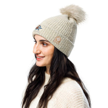 Load image into Gallery viewer, Columbia Brand Embroidered Pom-pom Beanie