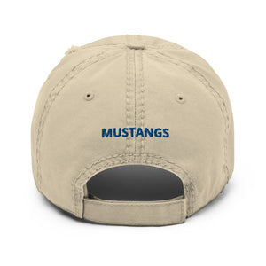 Embroidered Distressed Dad Hat